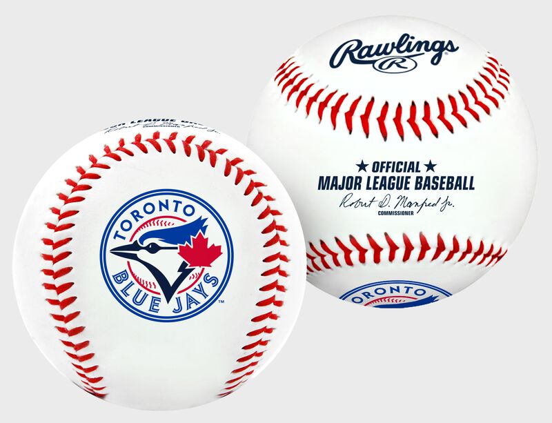 TORONTO BLUE JAYS LOGO'D BASEBALLS - 12EA/TPK - POLYBAGGED