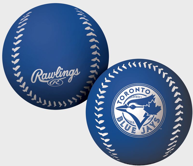 TORONTO BLUE JAYS HIGH BOUNCE RUBBER BASEBALL - 16EA/PDQ,  2PDQ/MASTER CASE