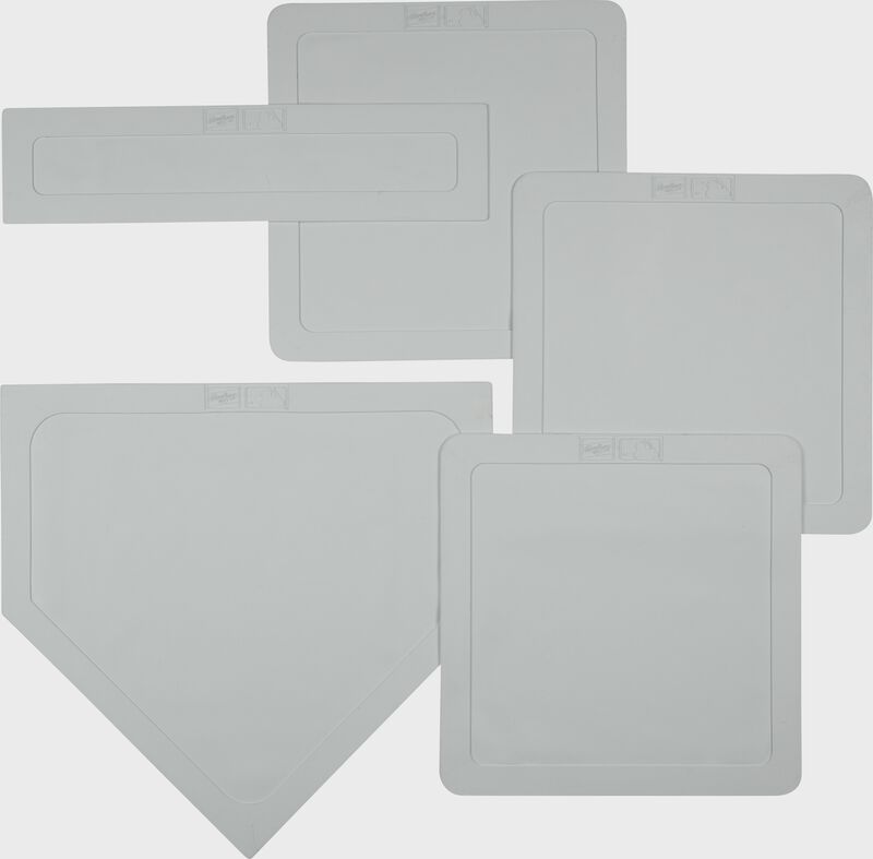 5-Piece Rubber Throw Down Complete Base Set