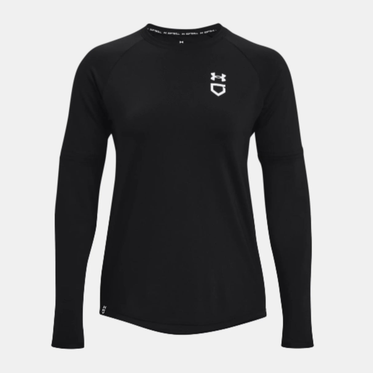 Under Armour Women's Utility Waffle Crew - Black