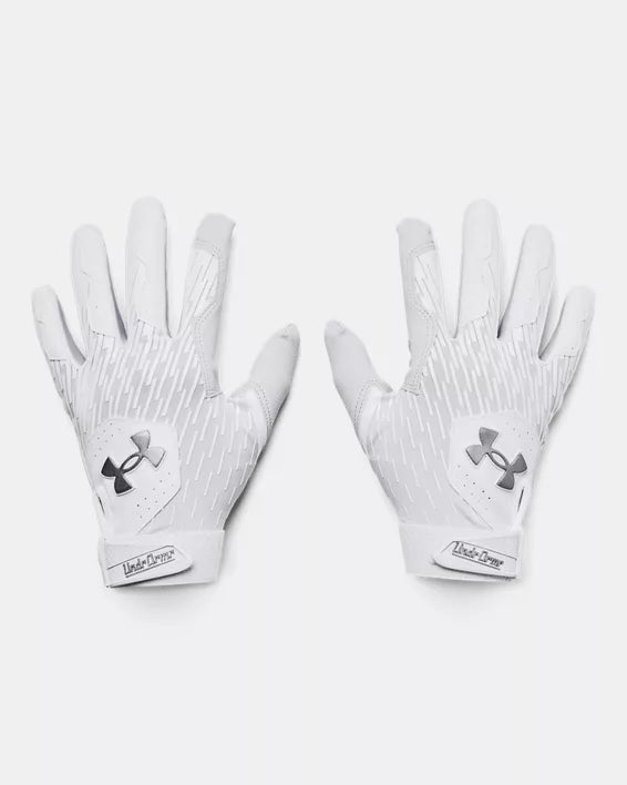 Boys' UA Clean Up Batting Gloves