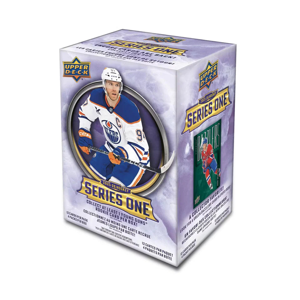 2025-26 Upper Deck Series 1 NHL Hockey Blaster Box