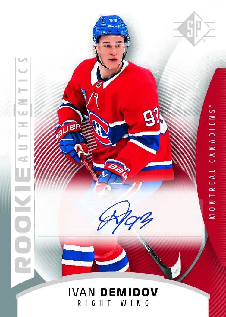 Upper Deck 2025-26 SP Hockey Trading Cards