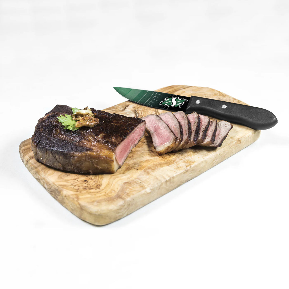 Inglasco CFL Saskatchewan Roughriders 4-pc Steak Knives