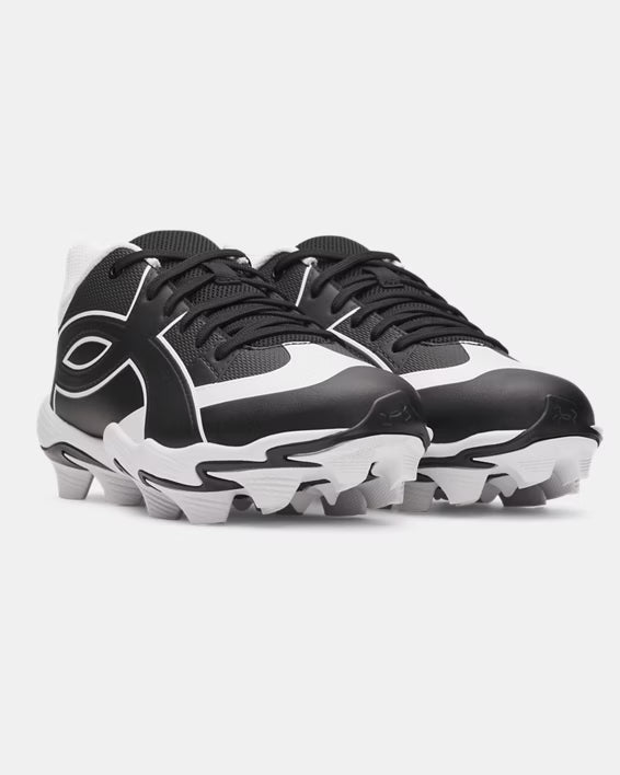 Under Armour Boys Leadoff Icon Low RM Jr. Baseball Molded Cleats