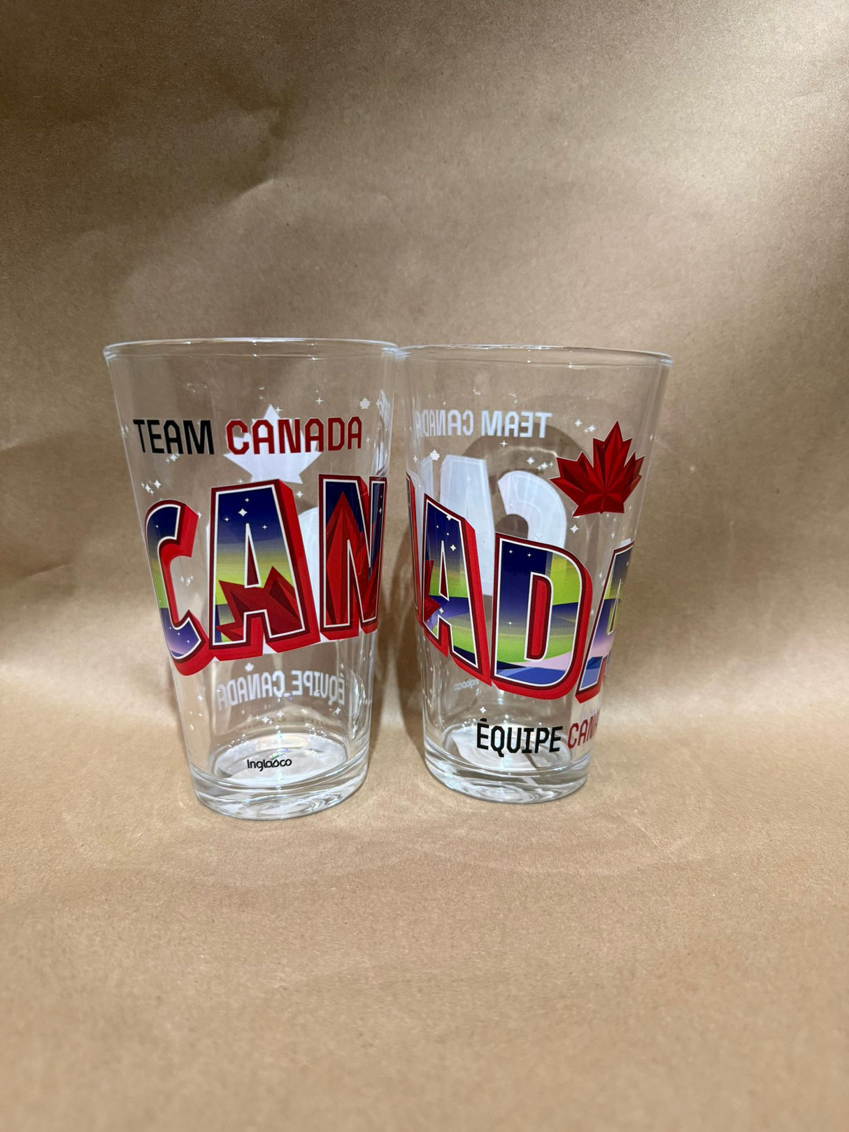 Inglasco 16 oz Mixing Glass 2026 Canadian Olympics