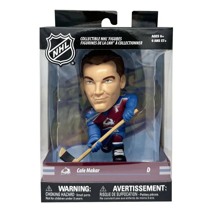 Inglasco NHL Big Shot Shooters Player Figure Cale Makar Avalanche