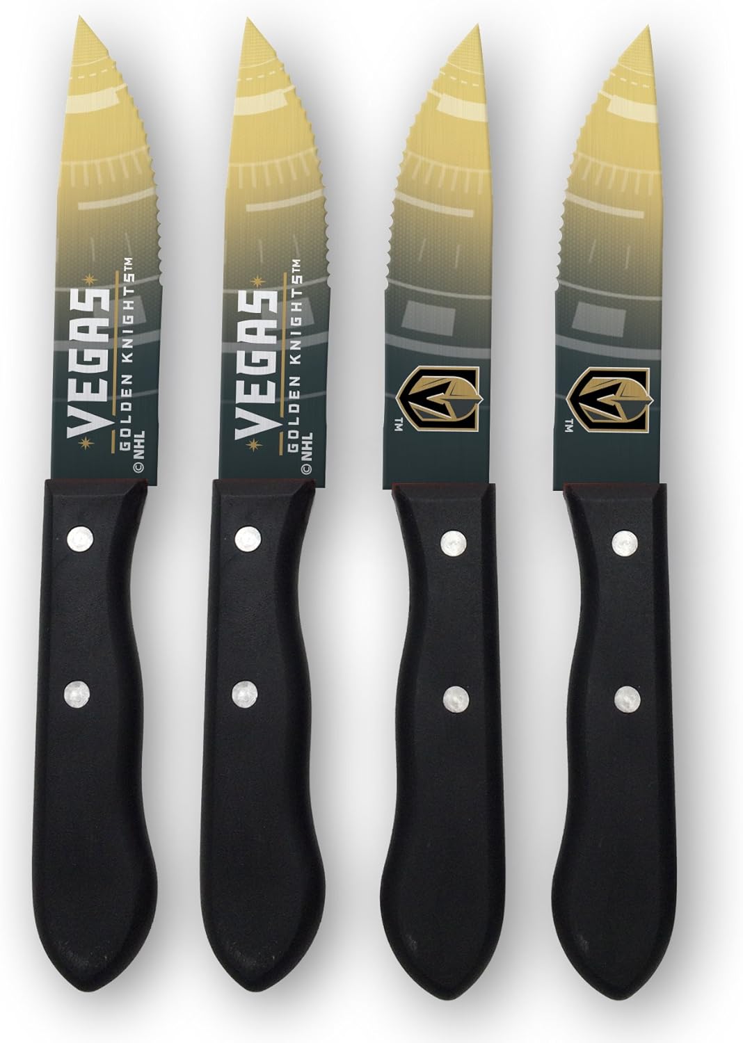 Inglasco NHL Vegas Golden Knights Steak Knife Set