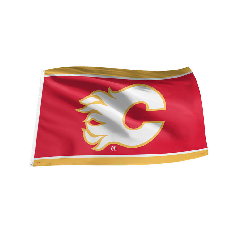 Inglasco NHL Calgary Flames 3 x 5 wall flag