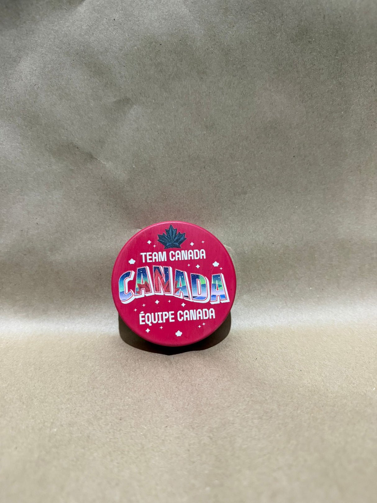 INGLASCO TEAM CANADA LANDSCAPE SOUVENIR PUCK