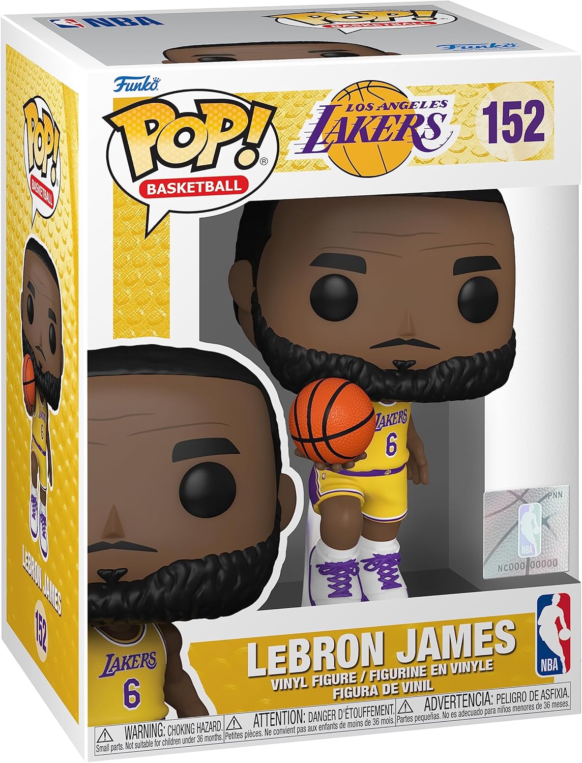 Funko Pop! NBA: Los Angeles Lakers - Lebron James