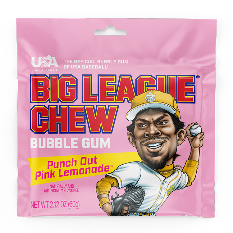 Big League Chew- Punch Out Pink Lemonade™