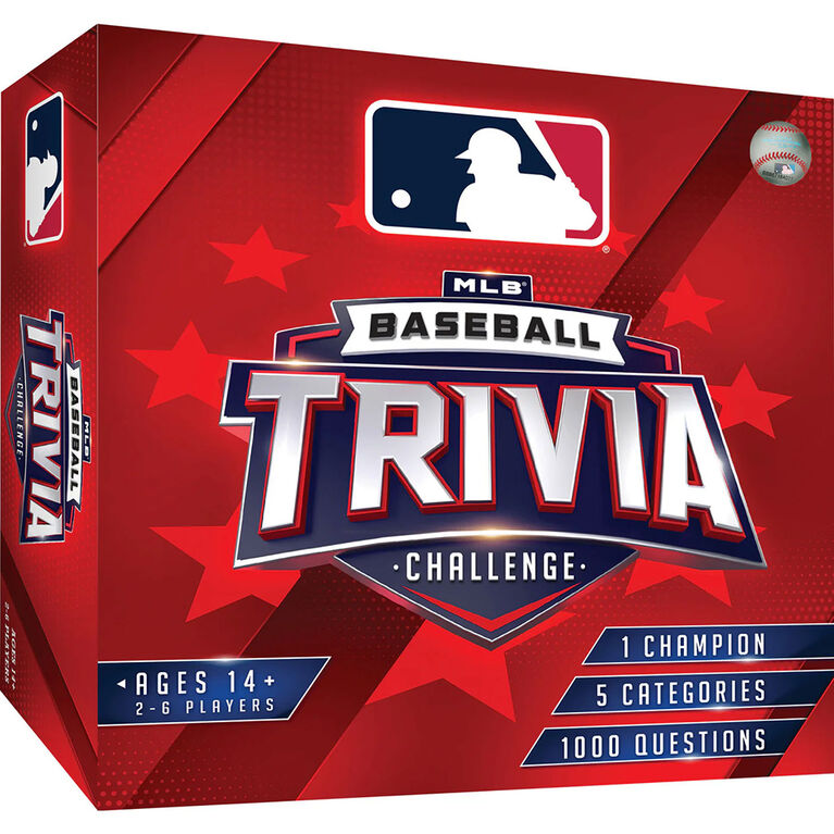 Masterpieces Puzzle Company MLB - Baseball Trivia Challenge Board Game