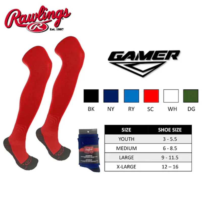 Rawlings Gamer OTK Performance Sock