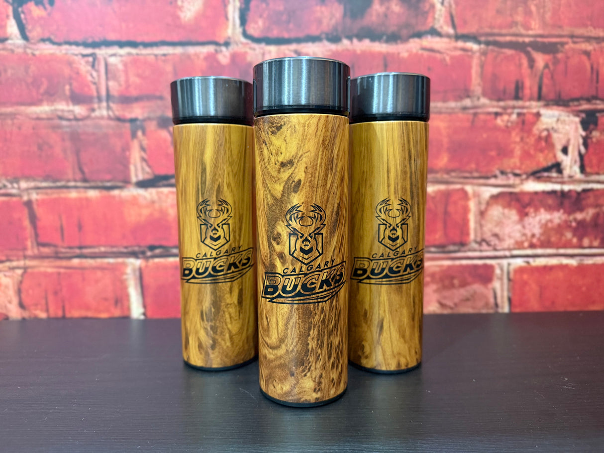 Calgary Bucks Stainless Steel Mug