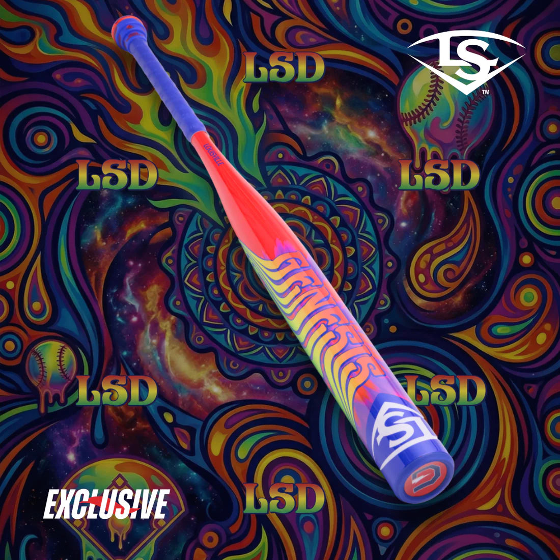 Lousiville Slugger 2026 Genesis 1PC 13" LSD Slopitch Bat
