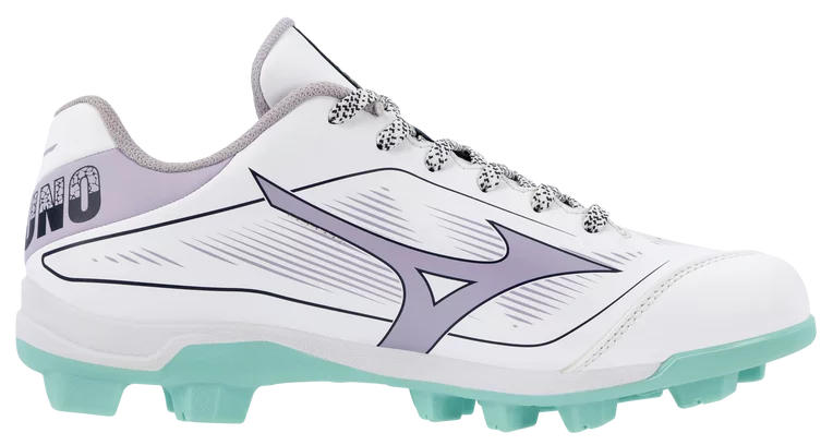 2027 Mizuno Girl's CushionRevo Finch Jr Molded Cleats