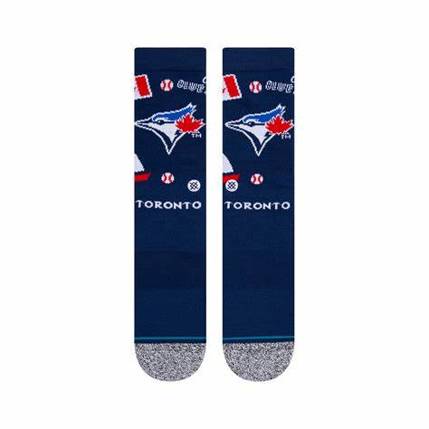 Toronto Blue Jays Landmark Crew Socks