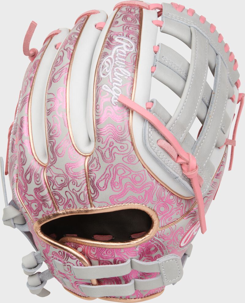 Rawlings Heart of the Hide 11.75" Foil Print Fastpitch Softball Glove RHT - PRO715SB-6GP