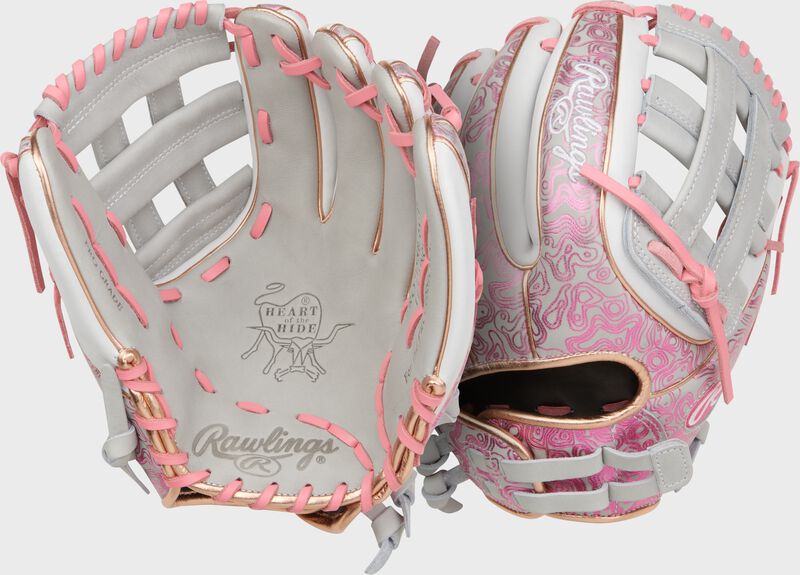 Rawlings Heart of the Hide 11.75" Foil Print Fastpitch Softball Glove RHT - PRO715SB-6GP