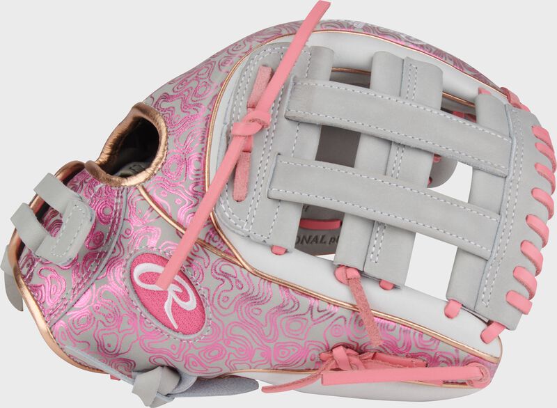 Rawlings Heart of the Hide 11.75" Foil Print Fastpitch Softball Glove RHT - PRO715SB-6GP