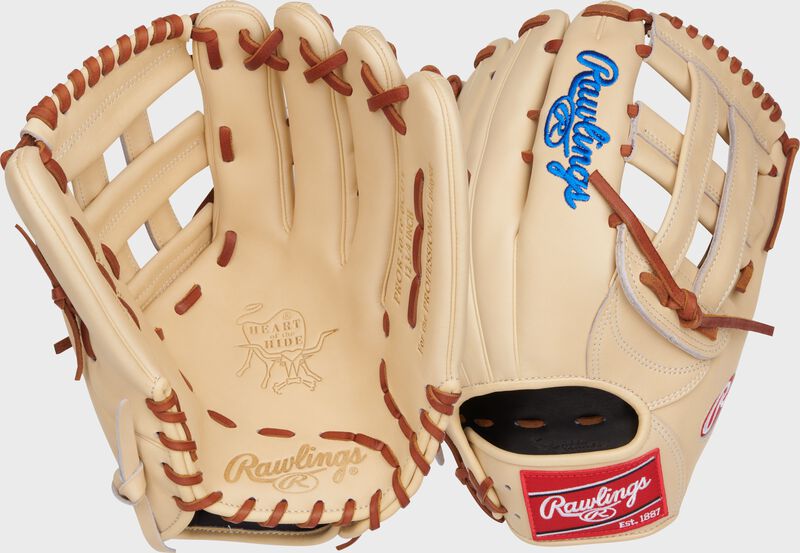 RAWLINGS HEART OF THE HIDE BRYCE HARPER MODEL 12.75" OUTFIELD BASEBALL GLOVE RHT - PROR3039-6CDT