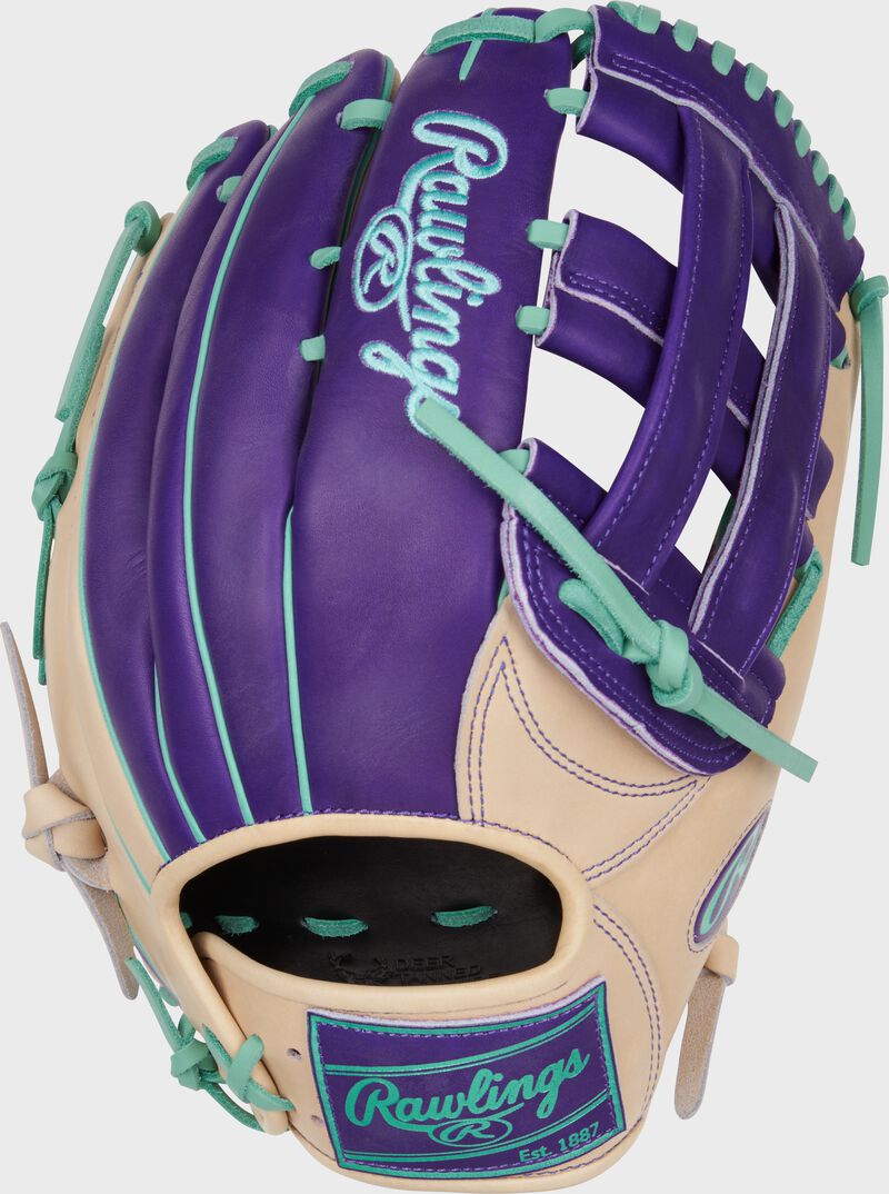 12.75-inch Rawlings Heart of the Hide ColorSync 9.0 Outfield Glove RHT