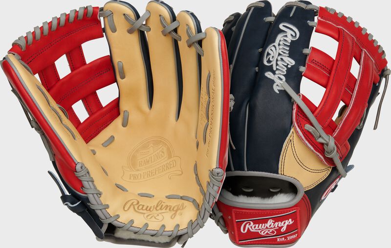 RAWLINGS "PRO PREFERRED" SERIES BASEBALL GLOVE R.ACUNA GAMEDAY PATTERN 12 3/4" RHT