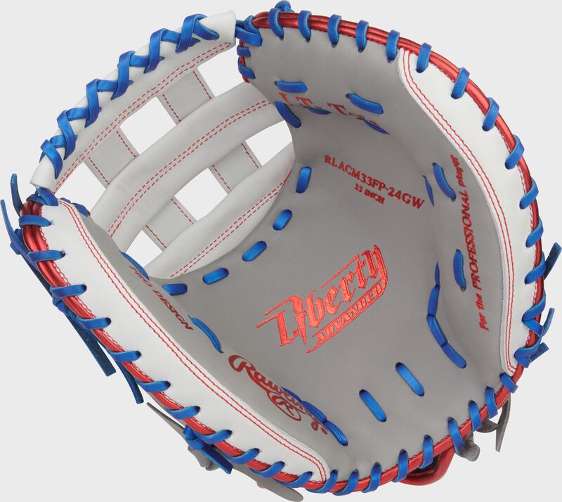 Rawlings Liberty Advanced 33" Fastpitch Softball Catcher's Mitt RHT - RLACM33FP-24GW