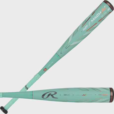 RAWLINGS MACH AI -10 (2 3/4" BARREL WITH AI TECH) USSSA YOUTH BASEBALL BAT