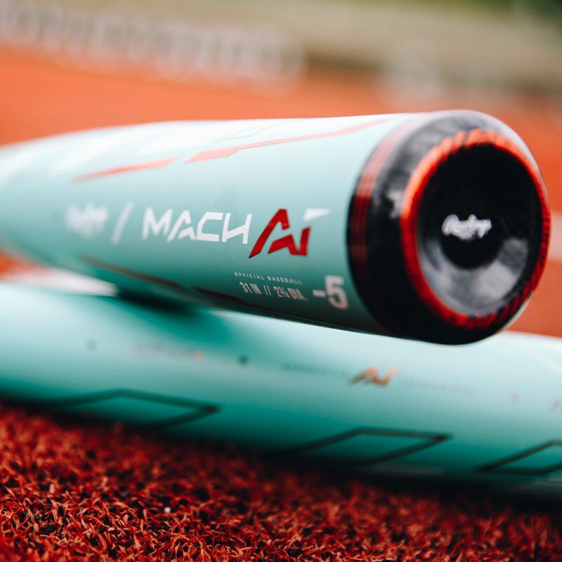 RAWLINGS MACH AI -10 (2 3/4" BARREL WITH AI TECH) USSSA YOUTH BASEBALL BAT