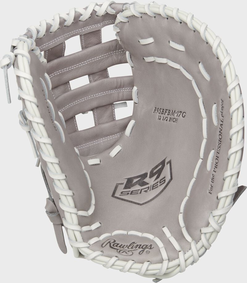 2021 Rawlings R9 12.5" Fastpitch First Base Glove - R9SBFBM-17G