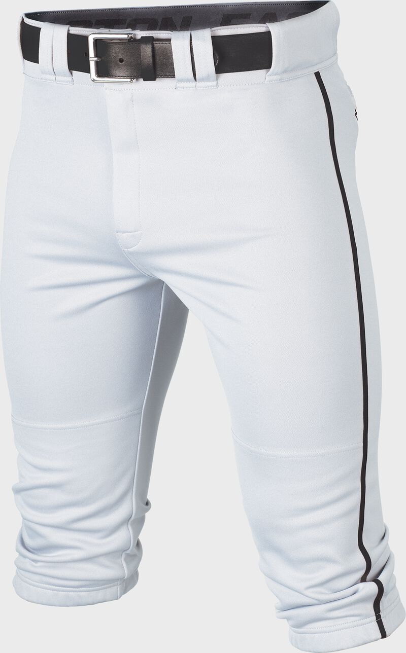 Easton Pro + Knickers Baseball Pants - Adult Size, White With Red Piping (New Without Tags)