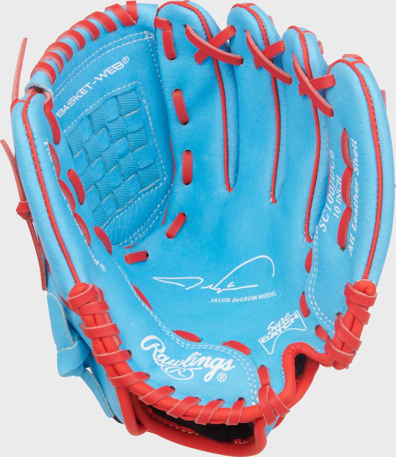 Rawlings Sure Catch 10" Jacob deGrom Signature Youth Glove - SC100JDCB