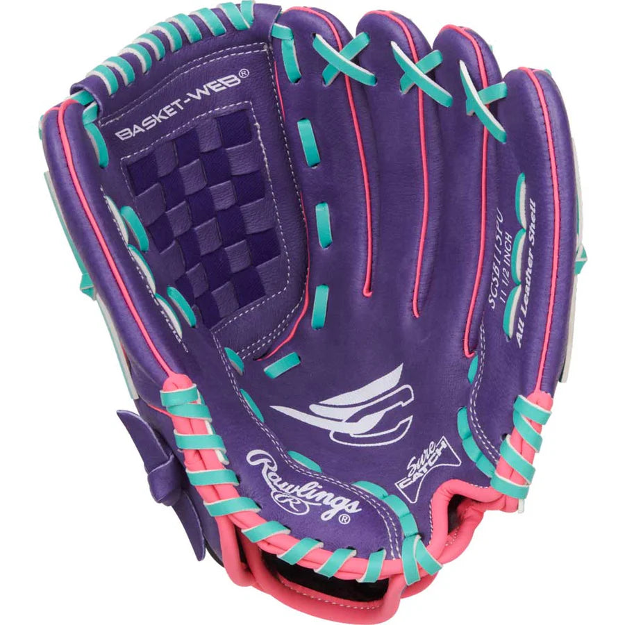 RAWLINGS "SURE CATCH SOFTBALL" YOUTH SERIES SCSB115PU 11.5" RHT