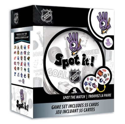 Inglasco Nhl Spot It! Card Game