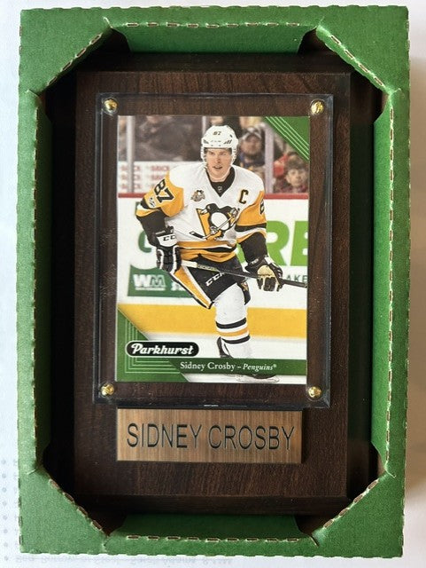 Sidney Crosby 4 X 6 Hockey Card Plaque