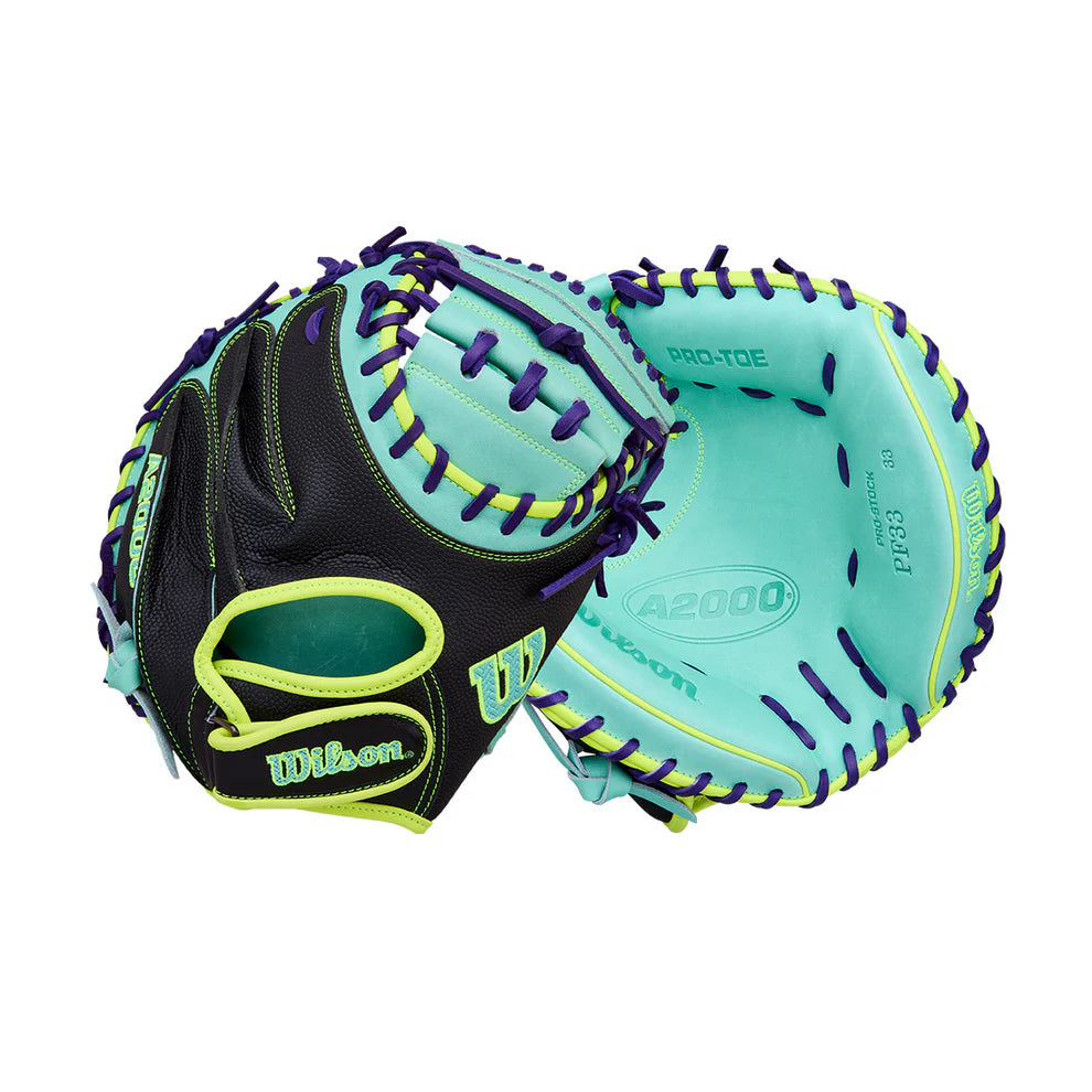 Wilson Spring 2026 A2000 PF33SS 33" Baseball Catcher's Mitt - WBW10414533