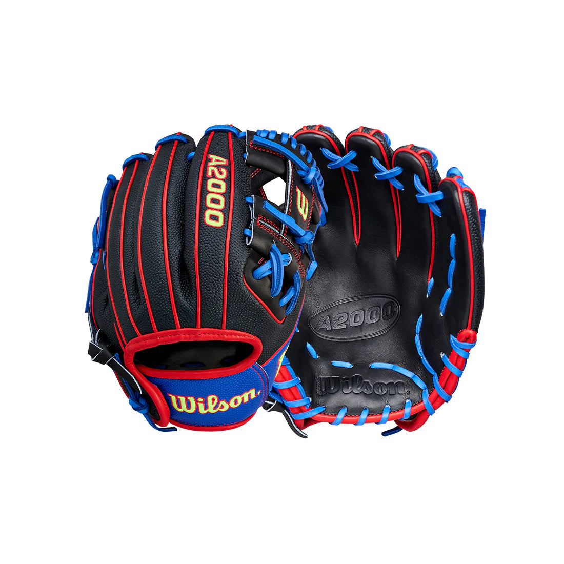 Wilson 2026 A2000 DP15SS 11.5" Summer Collection Infield Baseball Glove - WBW104601115