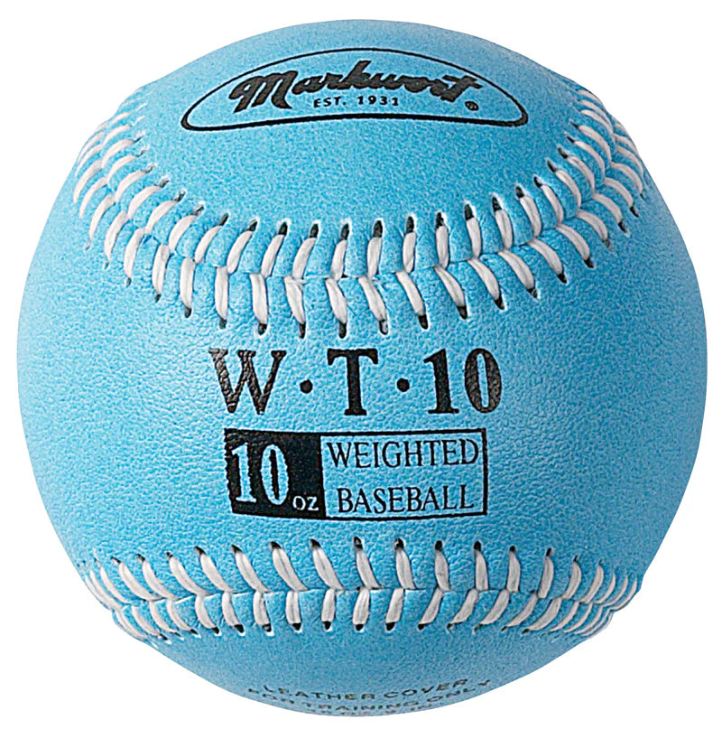 Markwort Weighted Leather Baseball - 10 oz
