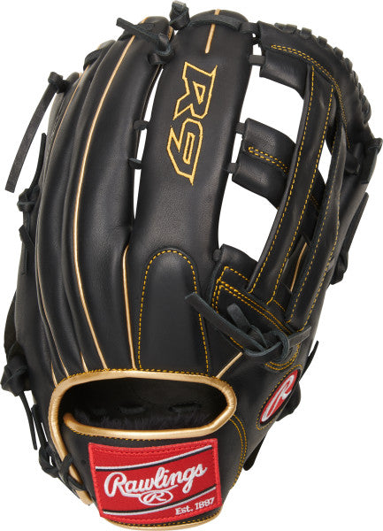 RAWLINGS "R9 BASEBALL" SERIES BASEBALL GLOVE 12 3/4" RHT