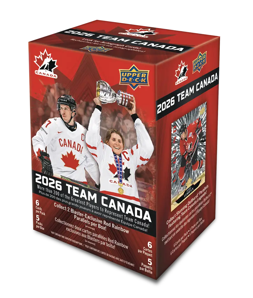 Upper Deck 2026 Team Canada Hockey Cards