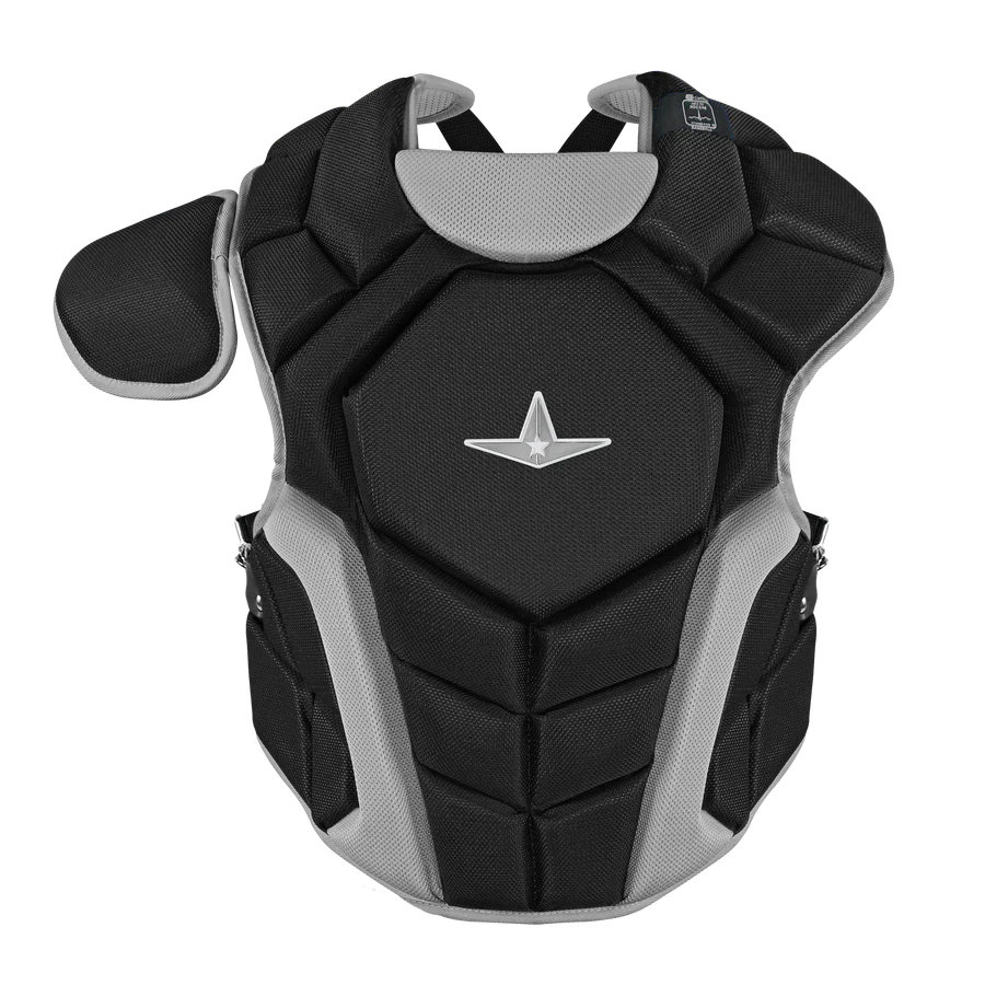 TOP STAR - CHEST PROTECTOR - AGE 12-16 - BLACK