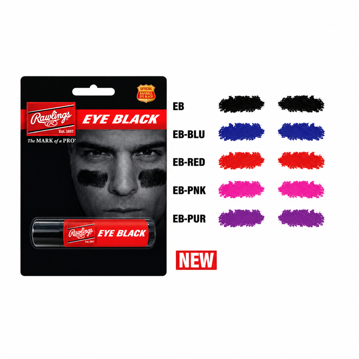 Rawlings Eye Black Stick - Various Colours