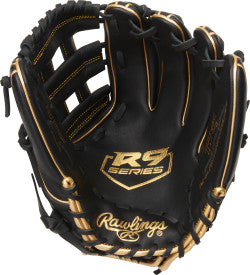 RAWLINGS "R9 BASEBALL" SERIES BASEBALL GLOVE 11 3/4" RHT