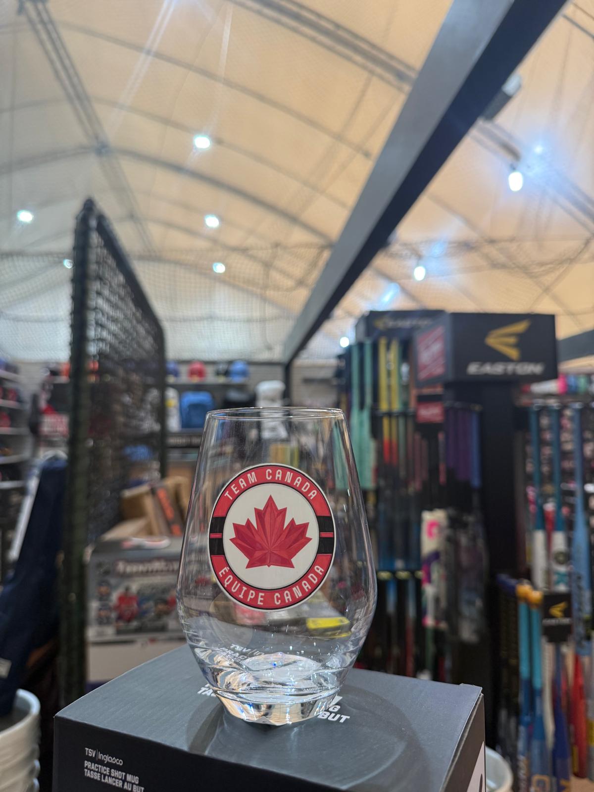 Inglasco Team Canada Wine Glass Stemless 19 oz