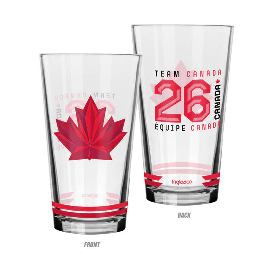 Inglasco Team Canada Olympic 2026 Mixing Glass 16 oz