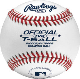 RAWLINGS 9" SPONGE RUBBER T-BALL - TEAM PACK