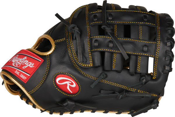 RAWLINGS "R9 BASEBALL" SERIES-FIRST BASE MITT BASEBALL GLOVE 12 1/2" RHT