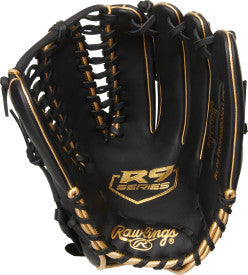 RAWLINGS "R9 BASEBALL" SERIES BASEBALL GLOVE 12 3/4" RHT